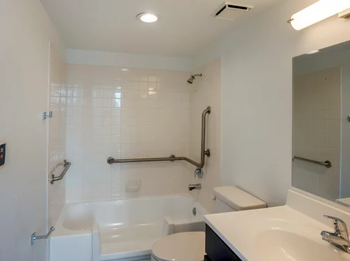 gould house - ada bathroom